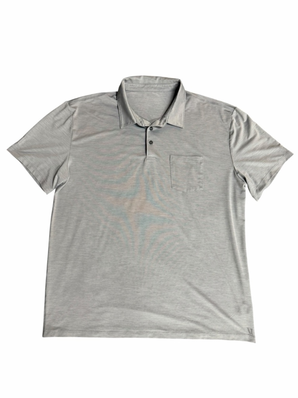 Vuori Performance Polo in Grey Heather Size XXL